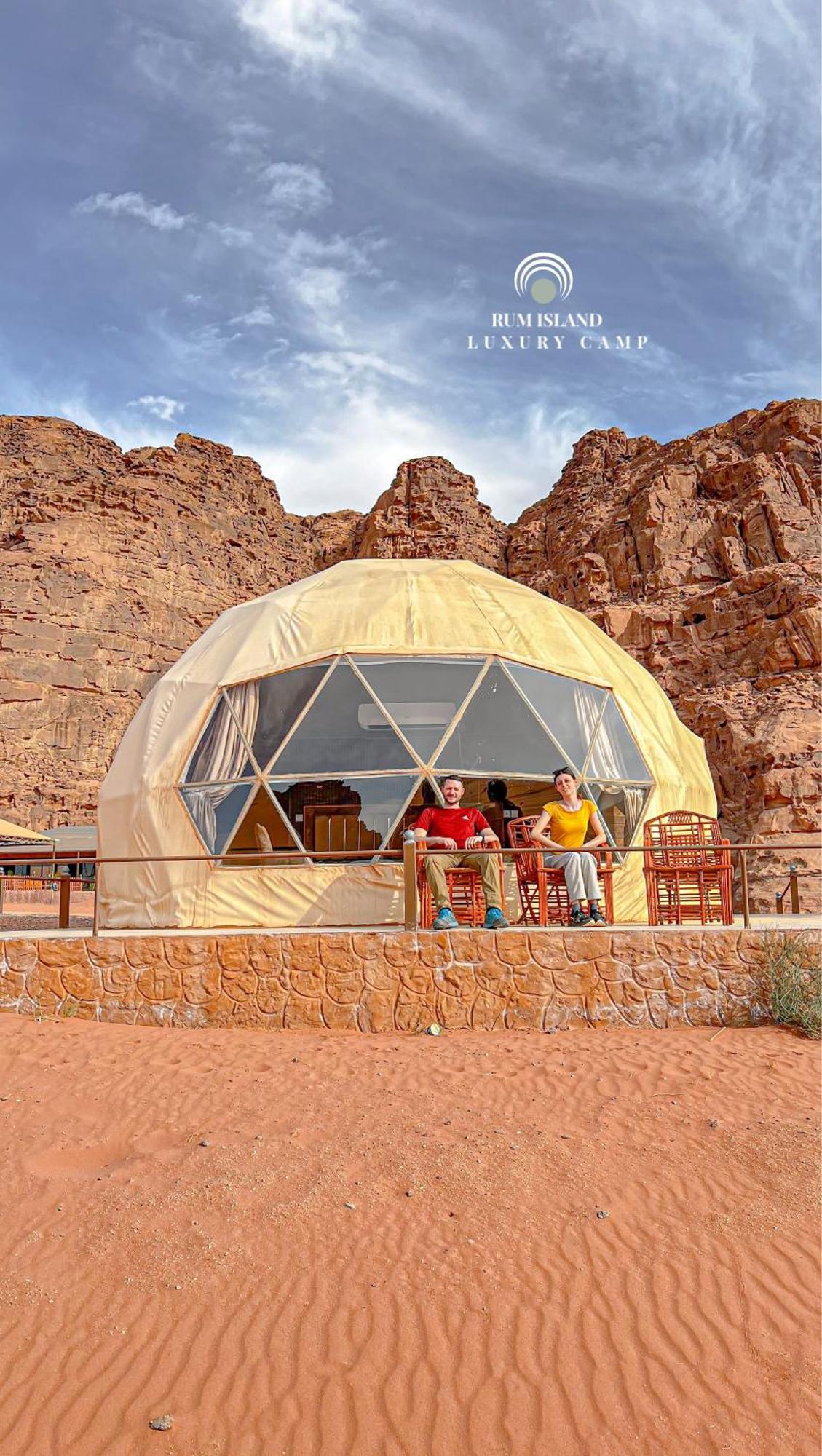 Rum dune camp Wadi Rum Exterior foto