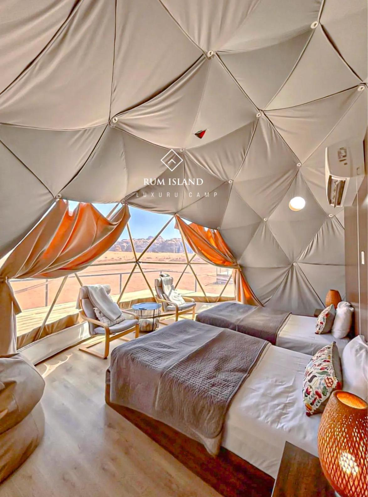 Rum dune camp Wadi Rum Exterior foto